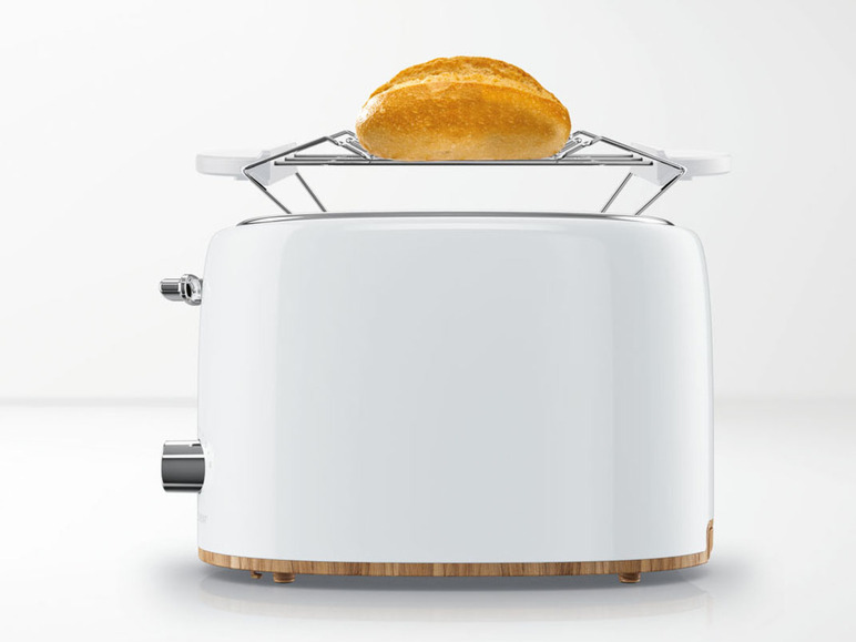 Gehe zu Vollbildansicht: SILVERCREST® KITCHEN TOOLS Toaster »STH 900«, mit Elementen in Holzoptik - Bild 13