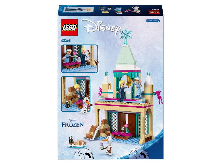 LEGO Disney Frozen Set 43265 mit Schloss, Elsa- und Anna-Figuren