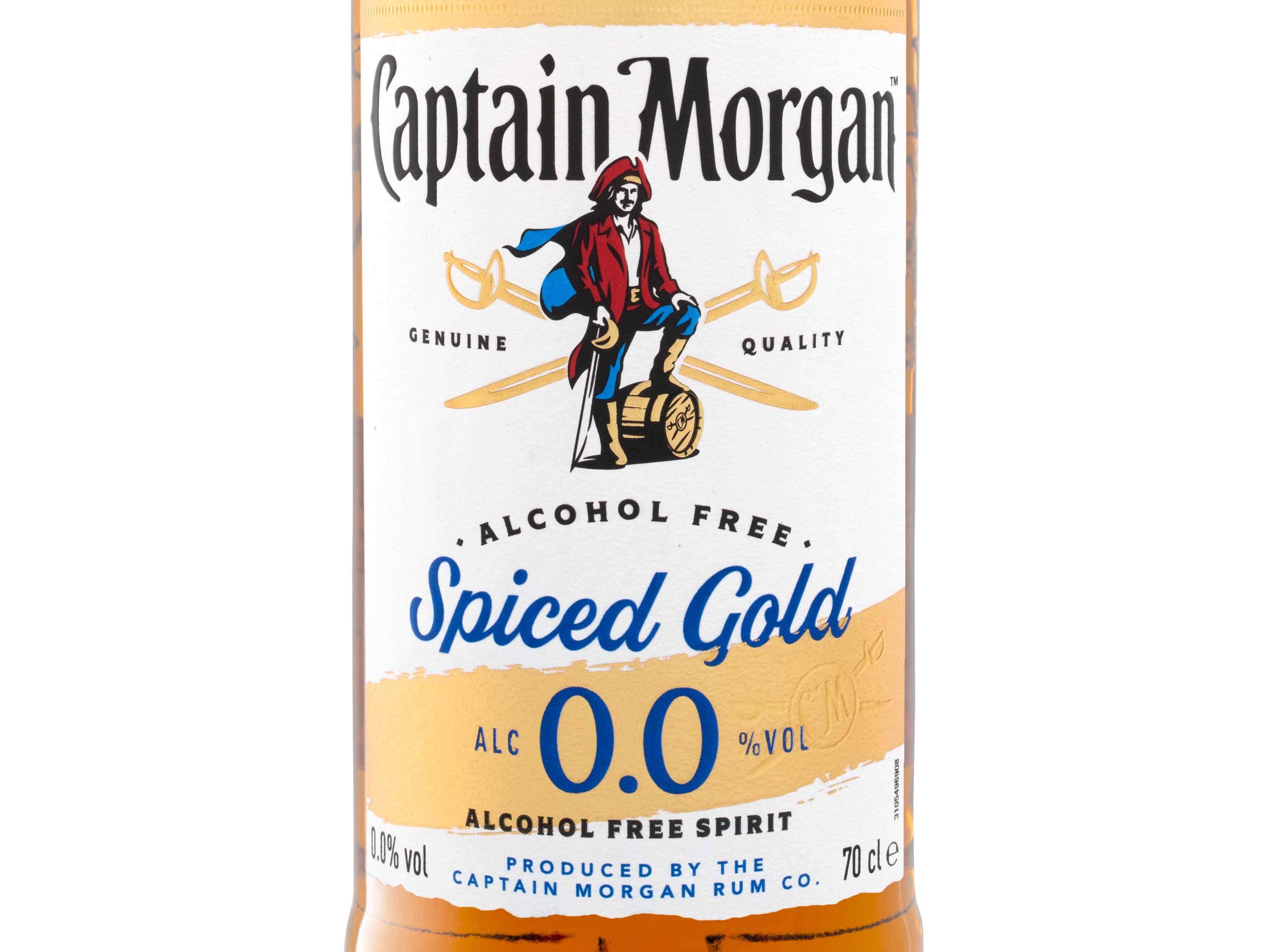 CAPTAIN MORGAN 0,0% Vol alkoholfrei – Bild 2 von 3