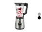 SILVERCREST® Standmixer »SSME 600 D1« aus Edelstahl mit Beeren und Joghurt.