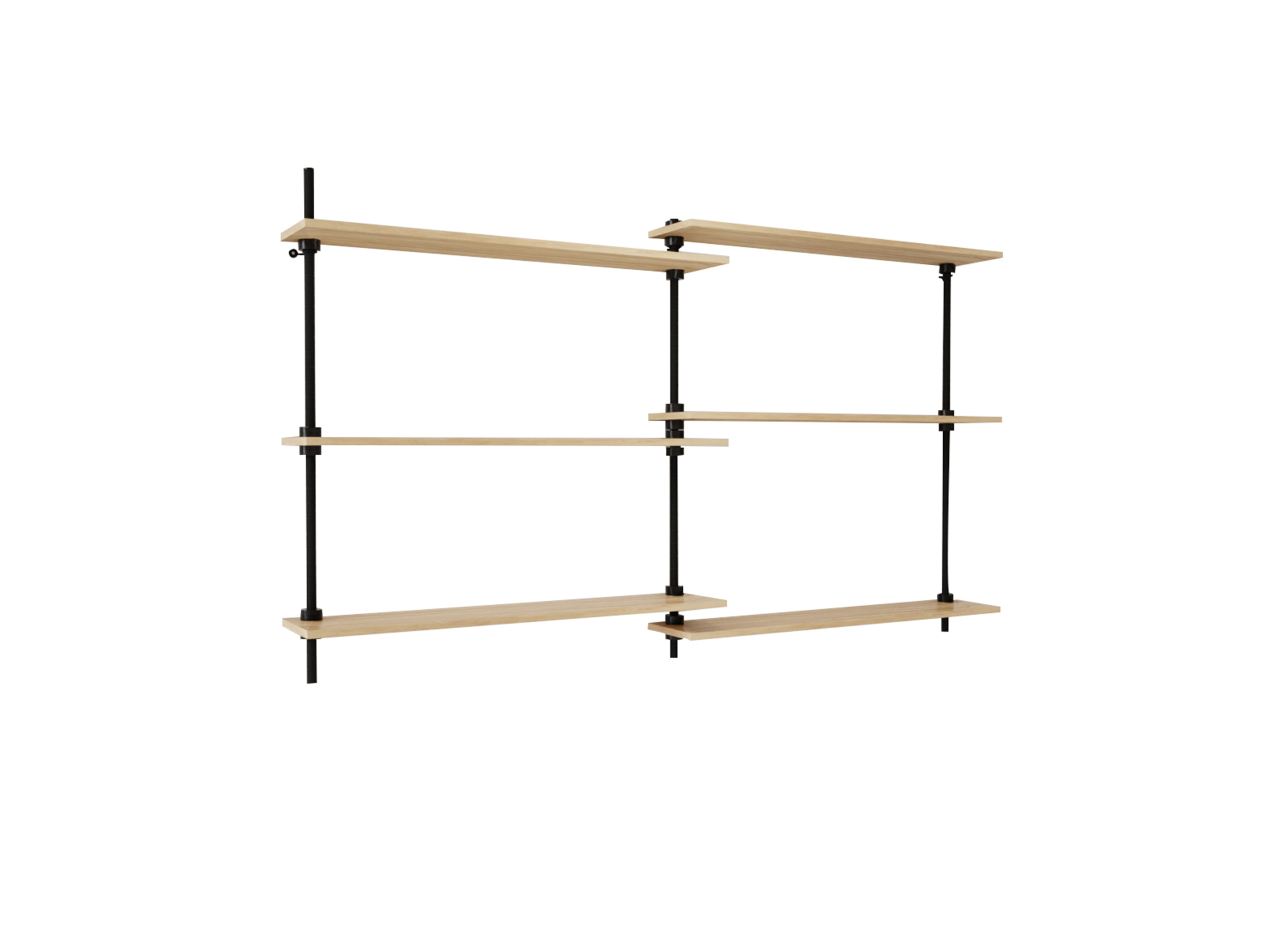 AR SHELVING Wand-Regalsystem DECO (92,5x160x17x5 cm)