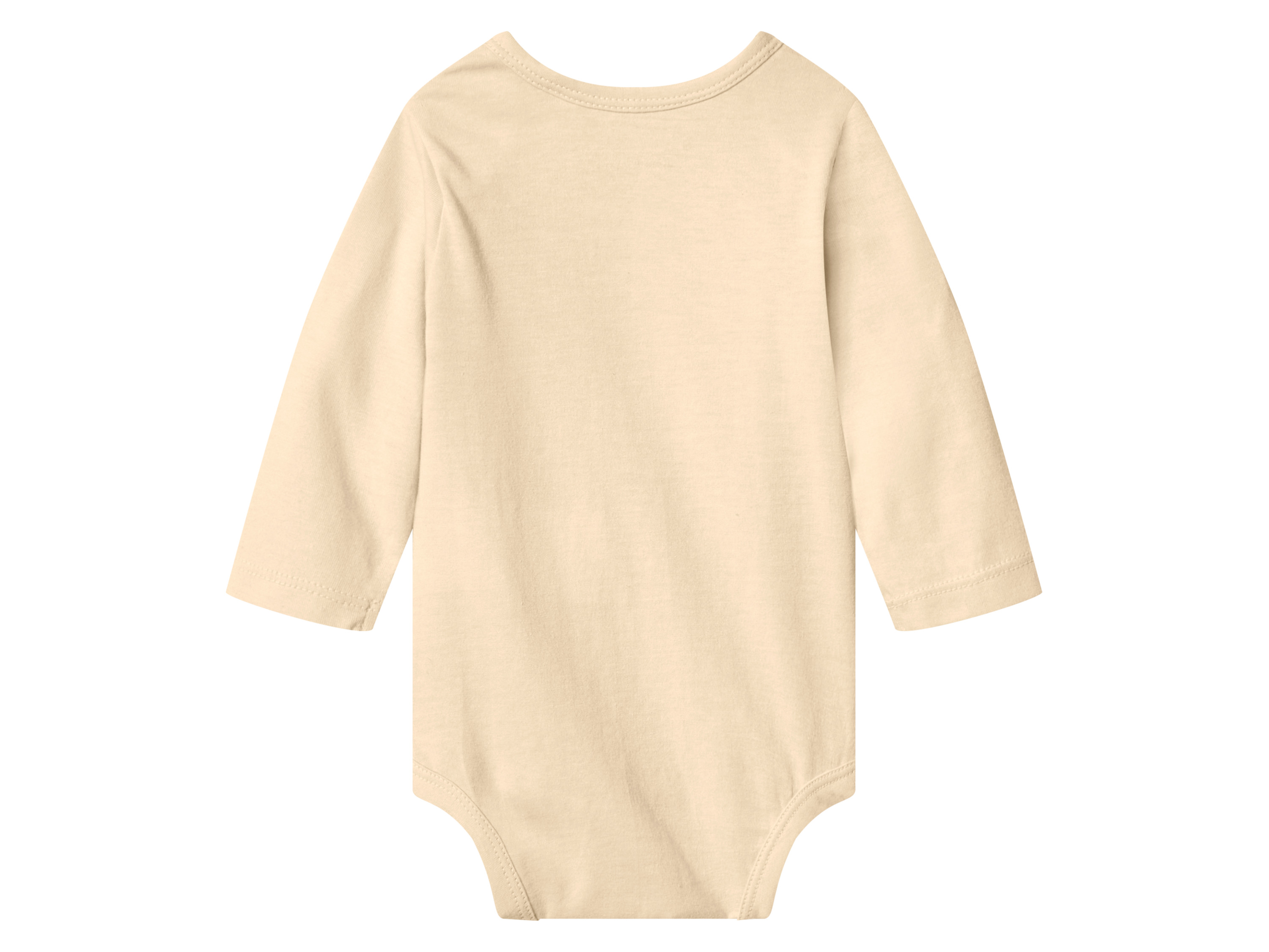 Thumbnail - lupilu® Baby Mädchen Jungen Body langarm (Beige, 62/68)