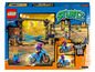 Lego Stuntz-Set mit Stuntmotorrädern und einer Stuntbühne.