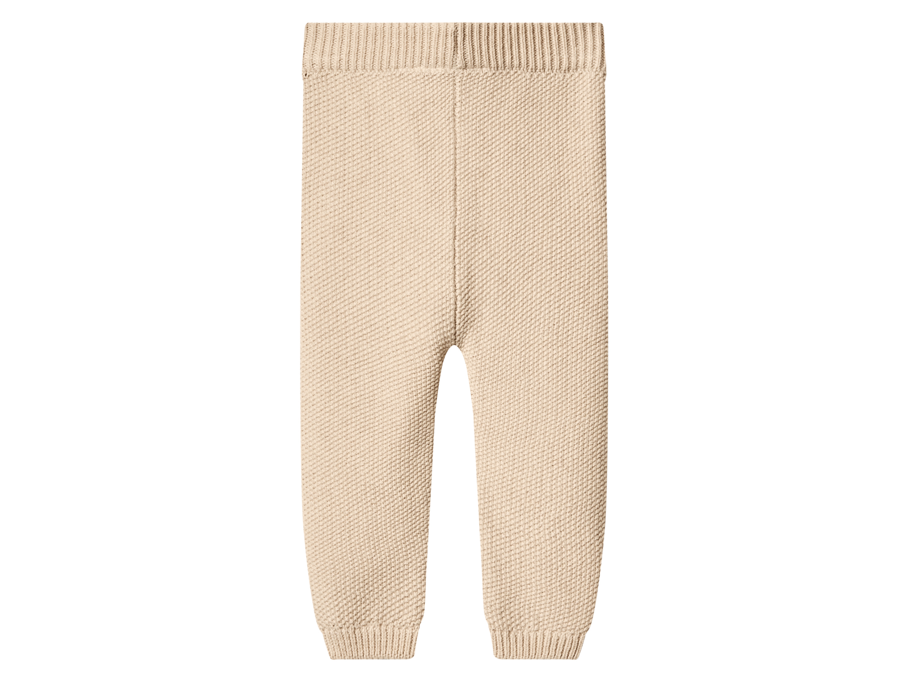 LUPILU® Baby Mädchen Jungen Strickhose (Beige, 62/68) – Bild 2 von 2