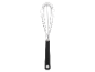SilverCrest Schneebesen mit schwarzem Griff.