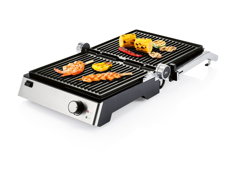 Gehe zu Vollbildansicht: SILVERCREST® KITCHEN TOOLS 3-in-1: Kontaktgrill »SKGE 2000 D3«, 29 x 26 cm - Bild 10