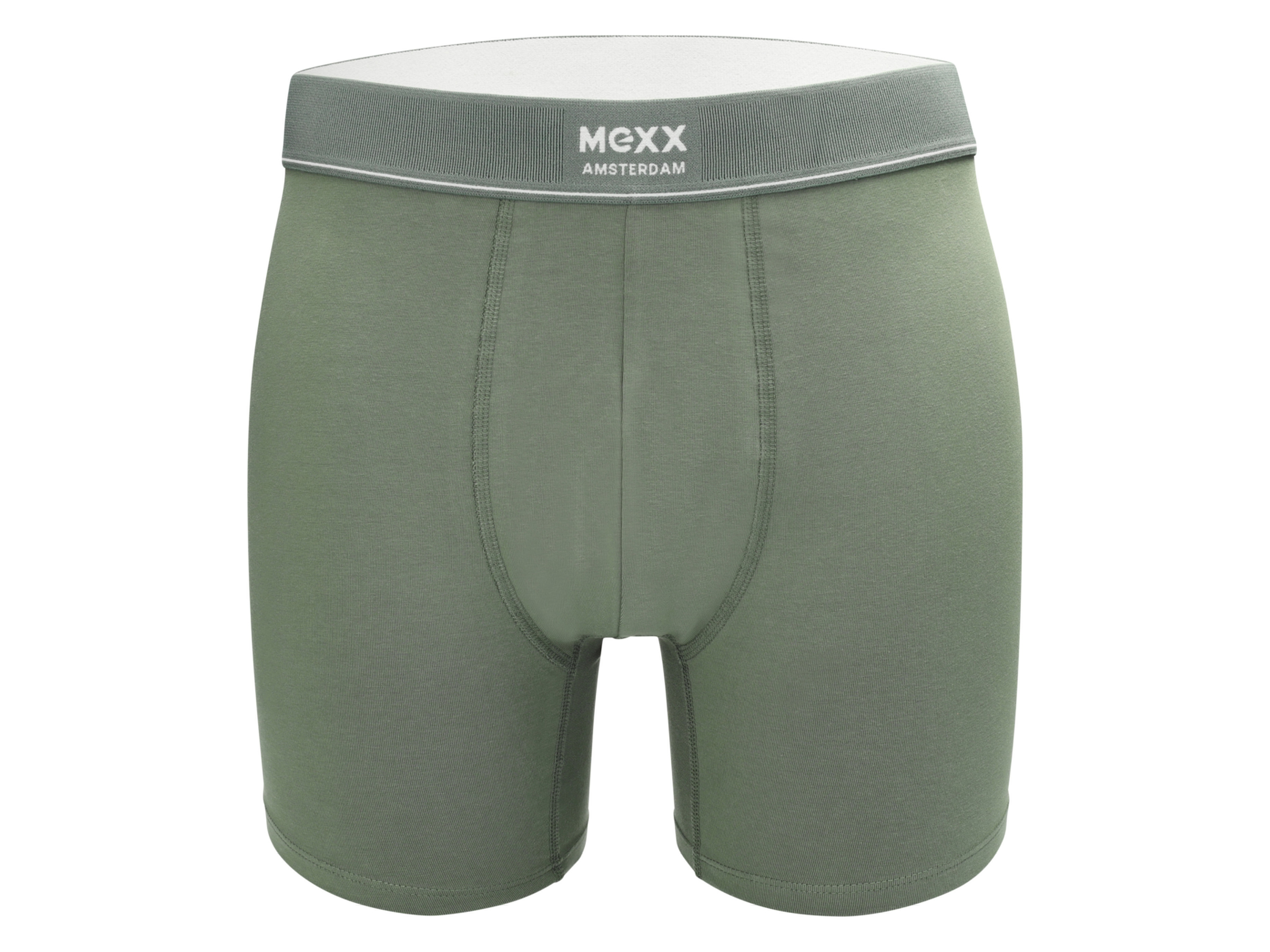 Thumbnail - MEXX Herren Boxer, 2 Stück (Dark Green/Green, XL)