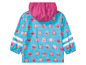 Regenjacke für Kinder mit Eulenmuster.