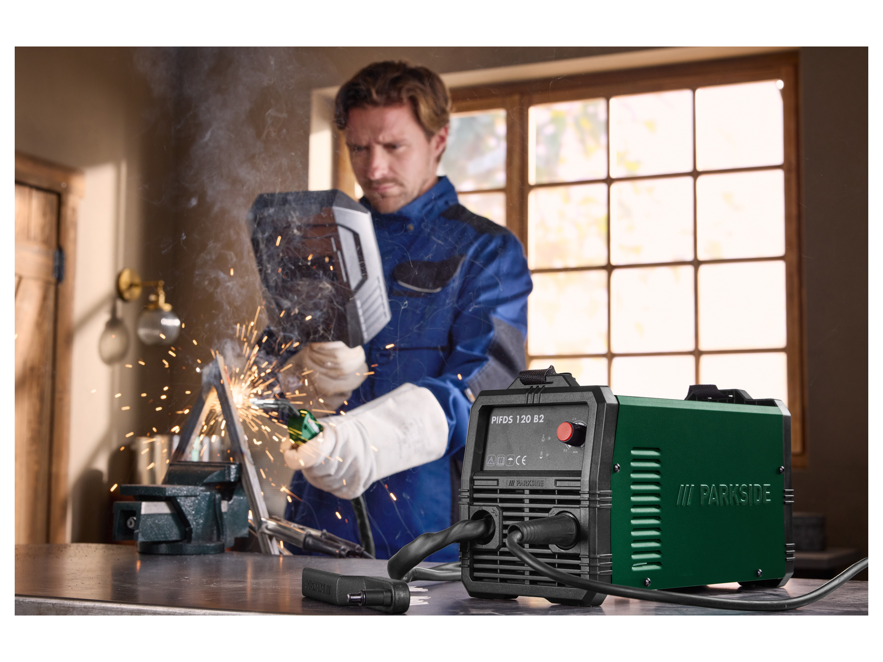 PARKSIDE® Inverter-Fülldraht-Schweißgerät »PIFDS 120 B2« – Bild 2 von 4