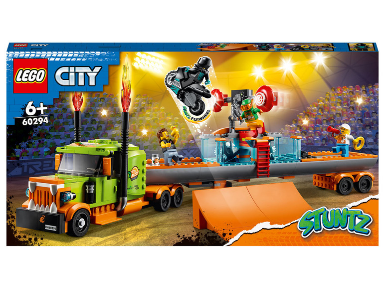 Gehe zu Vollbildansicht: LEGO® City 60294 »Stuntshow-Truck« - Bild 1