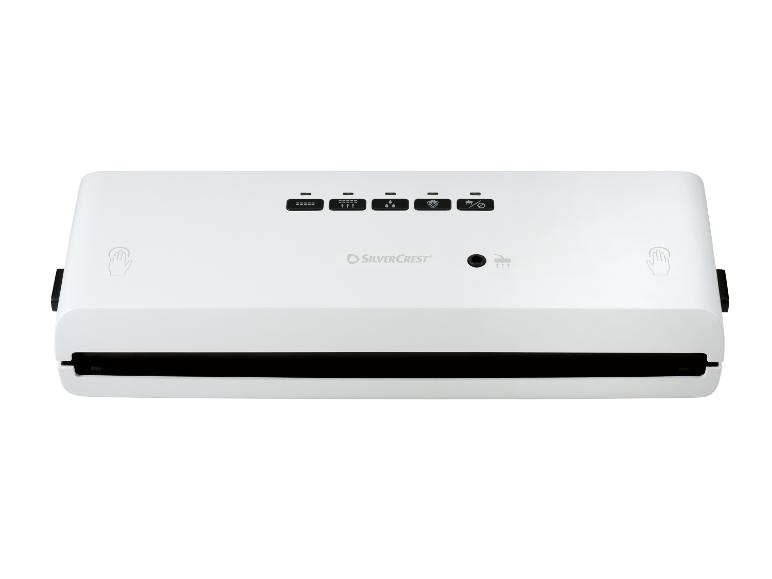 Weißes SilverCrest Vakuumiergerät mit Bedienfeld