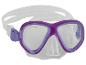 Crivit Tauchmaske, lila, aus gehärtetem Glas.