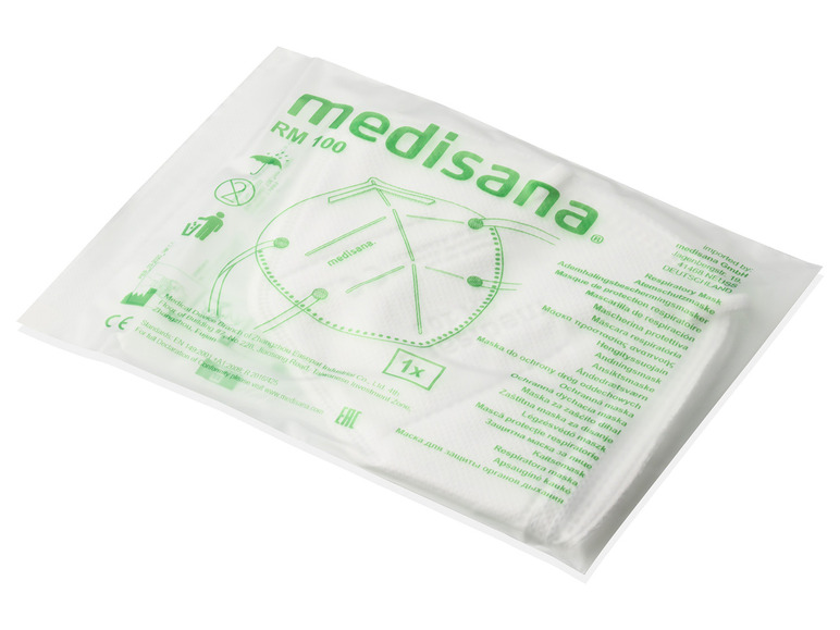 MEDISANA Atemschutzmasken RM 10pcs/set 100 FFP2