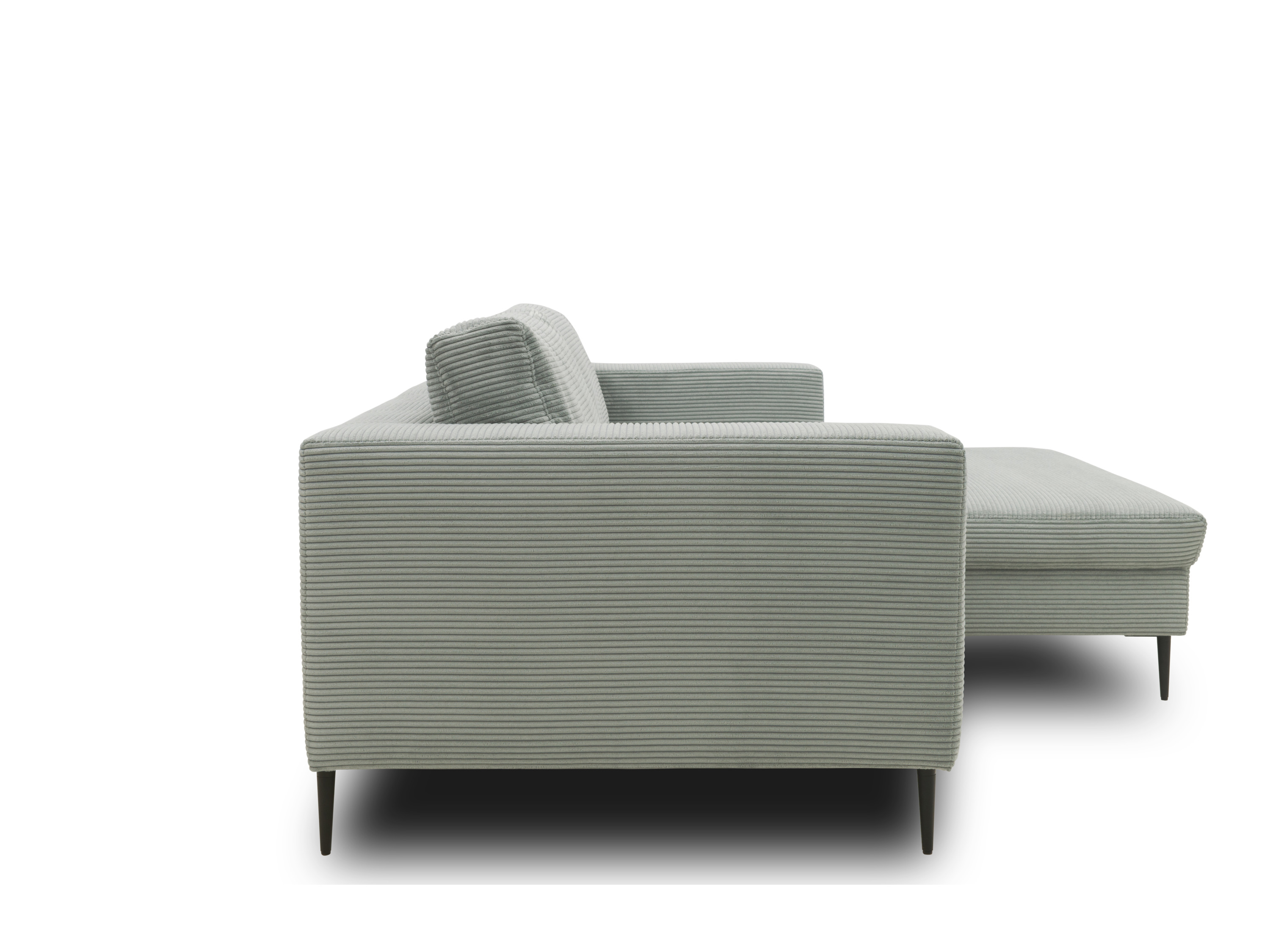 Thumbnail - Domo Ecksofa »Modica«, mit Longchair (davorstehend rechts, 244x173cm, Hellgrau)