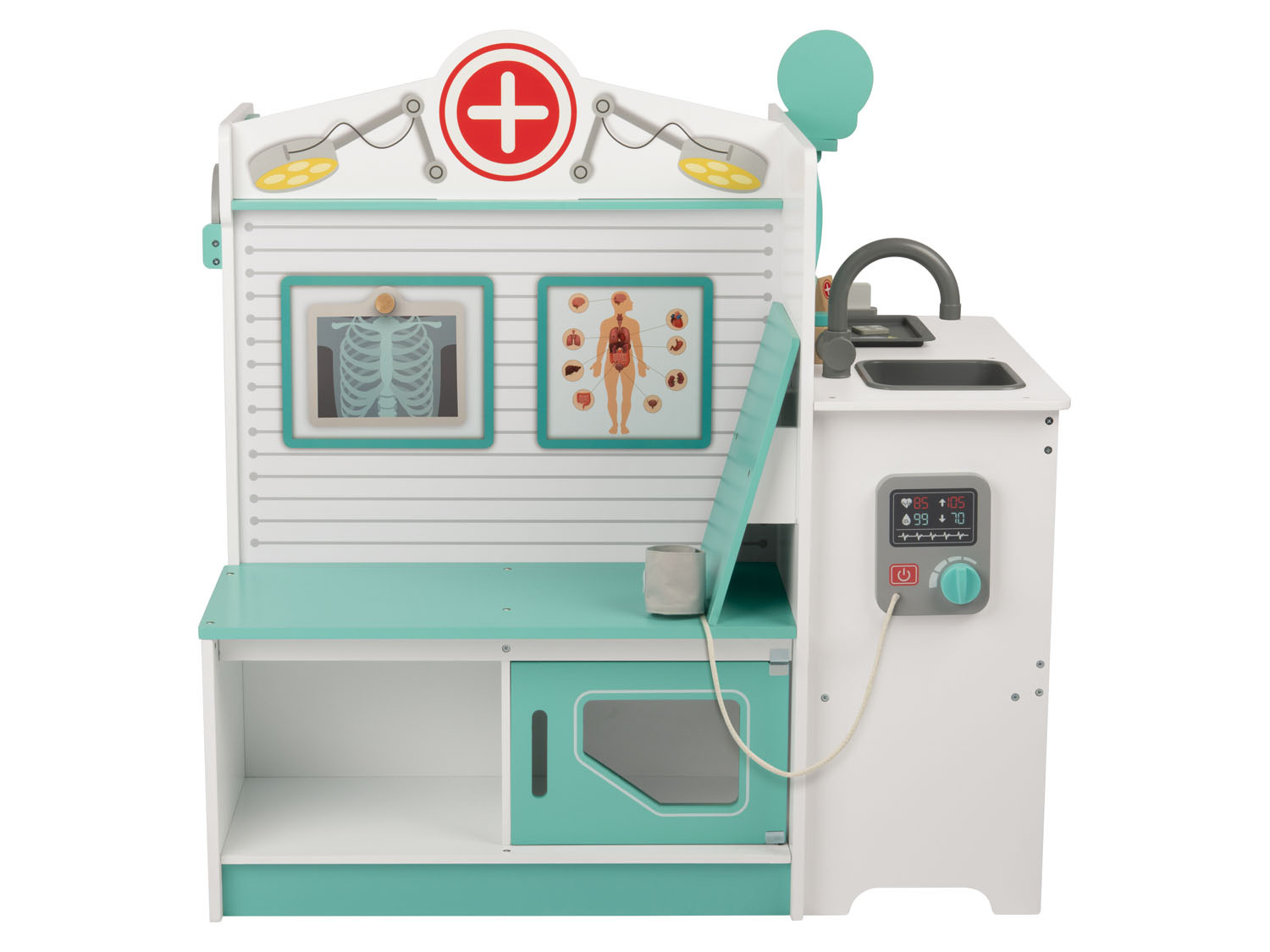 Arztpraxis, Holz Was… Playtive Blutdruckmonitor und mit