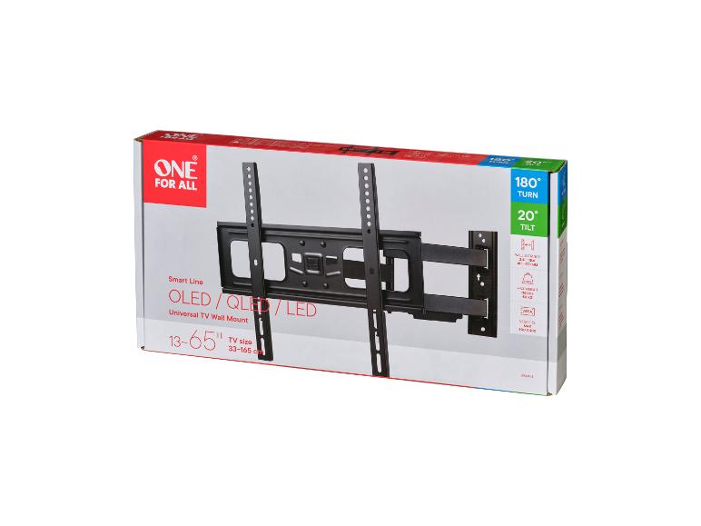 Universelle TV-Wandhalterung für 13-65 Zoll OLED/QLED/LED Fernseher