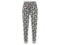 Graue Pyjamahose mit schwarzen Punkten.