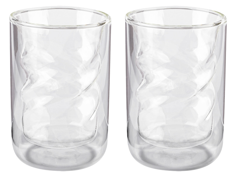 Gehe zu Vollbildansicht: ERNESTO® Doppelwandige Gläser, 2 Stück, aus Borosilikatglas - Bild 5