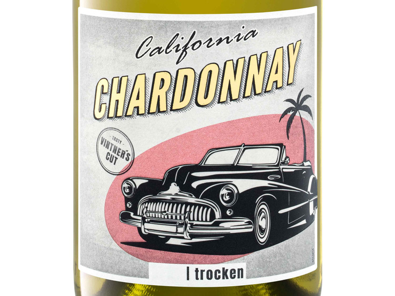 Gehe zu Vollbildansicht: Chardonnay California trocken vegan, Weißwein 2022 - Bild 2