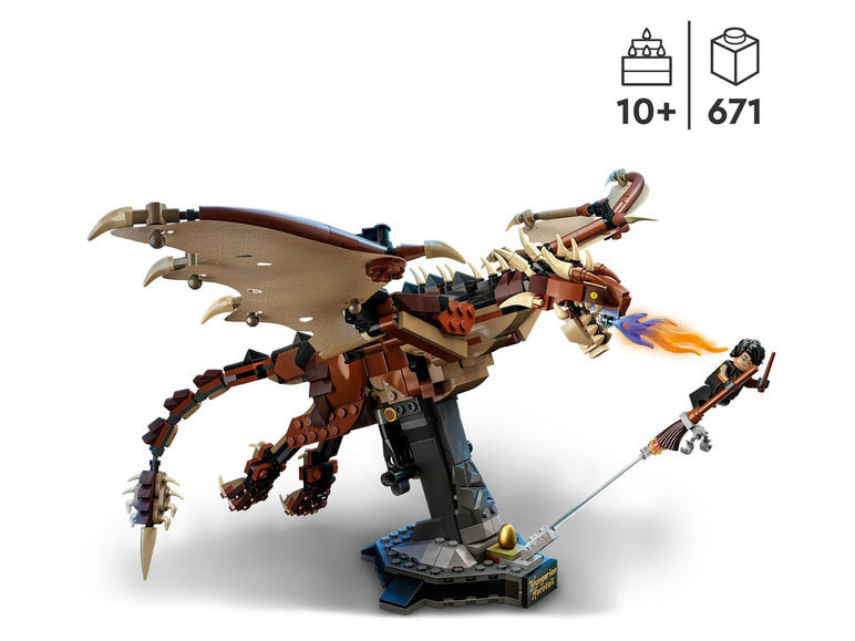 Gehe zu Vollbildansicht: Lego Harry Potter 76406 »Ungarischer Hornschwanz« - Bild 5