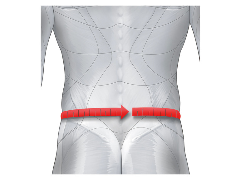 Gehe zu Vollbildansicht: sensiplast Rückenbandage »Lumbo-Active«, mit Pelotte - Bild 9