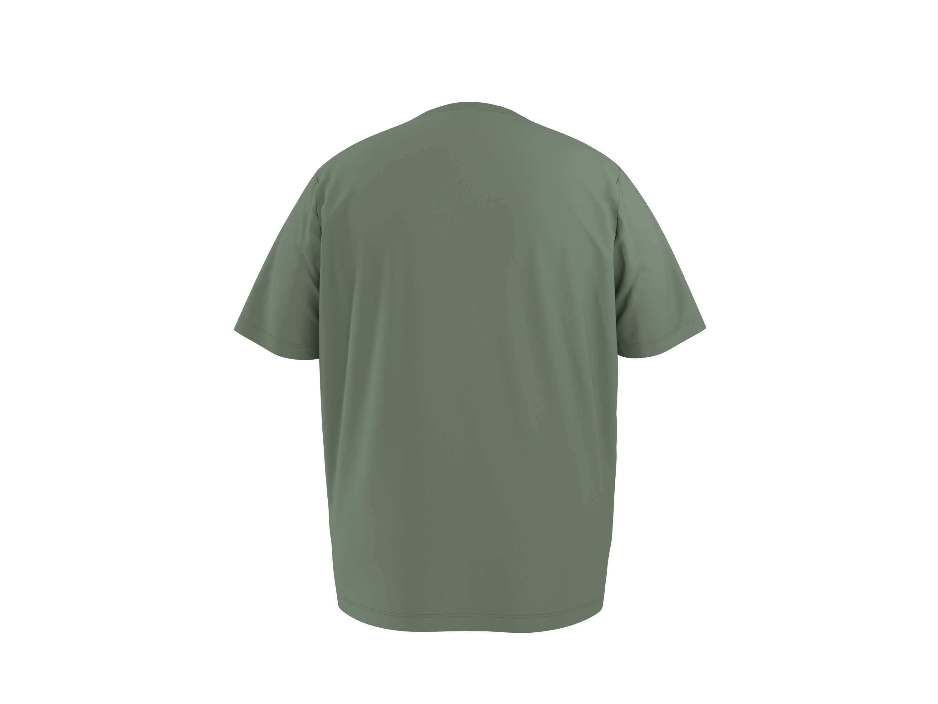 ESMARA MEN Herren T-Shirt (Grün, 3XL (64/66)) – Bild 4 von 4