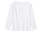 Weißes Langarmshirt