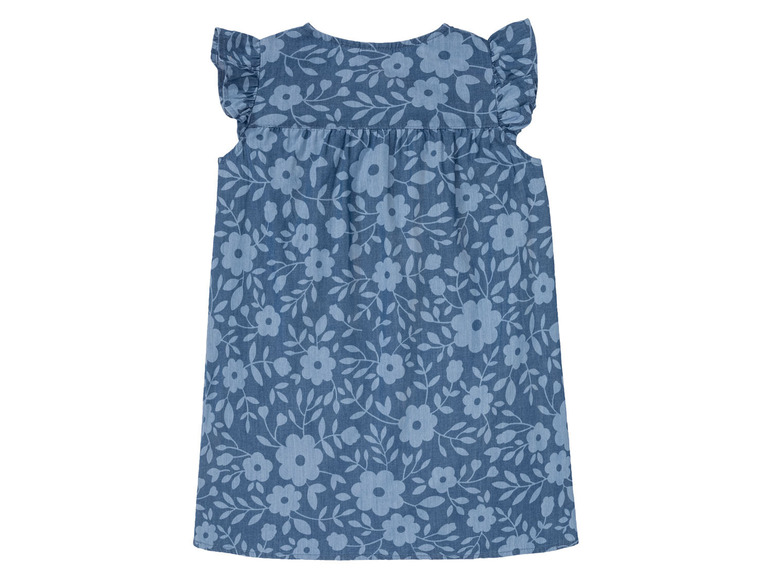 Gehe zu Vollbildansicht: LUPILU® Kleinkinder Mädchen Kleid, aus reiner Baumwolle - Bild 4