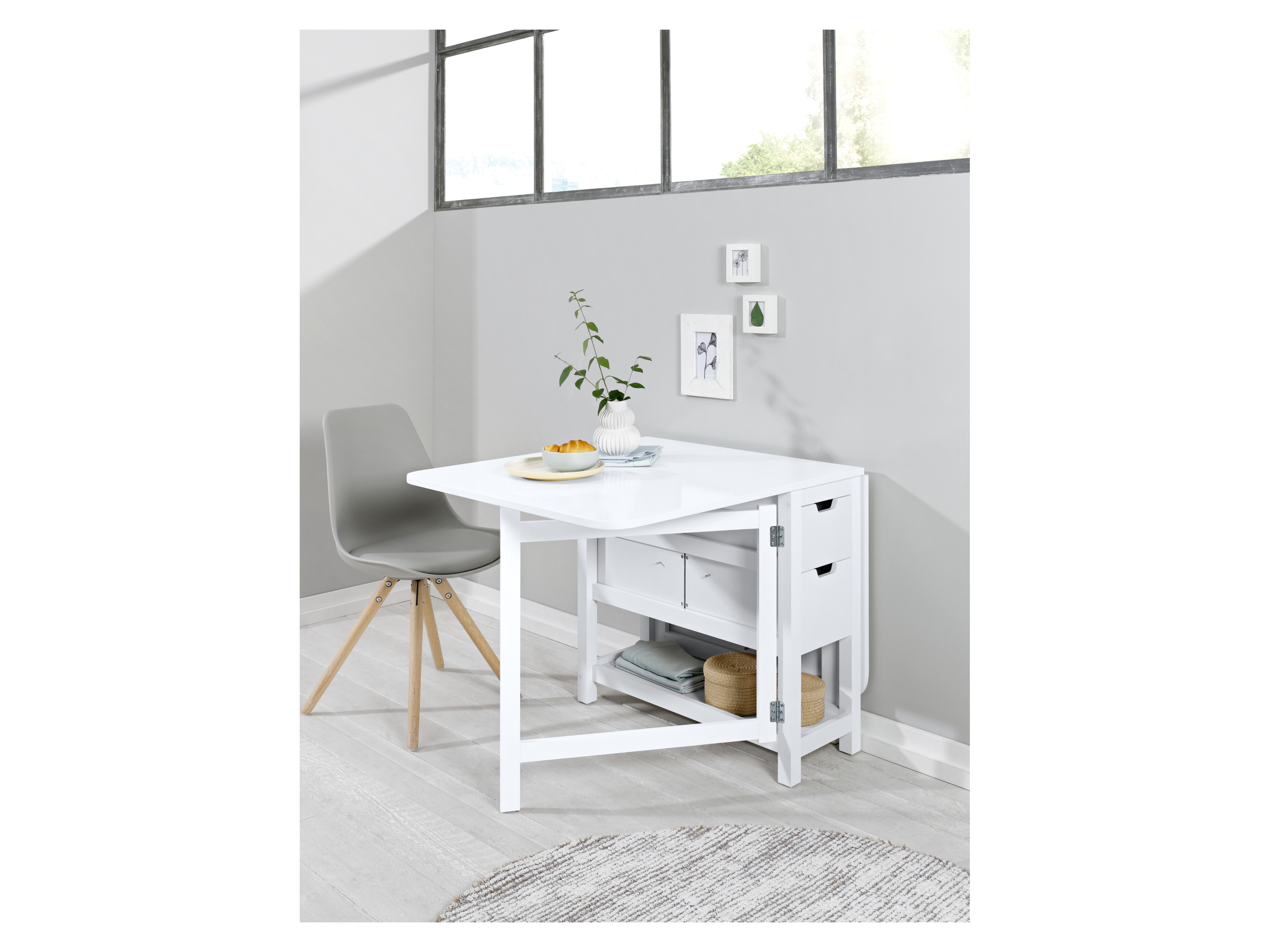 Thumbnail - LIVARNO home Klapptisch, mit Schubkasten