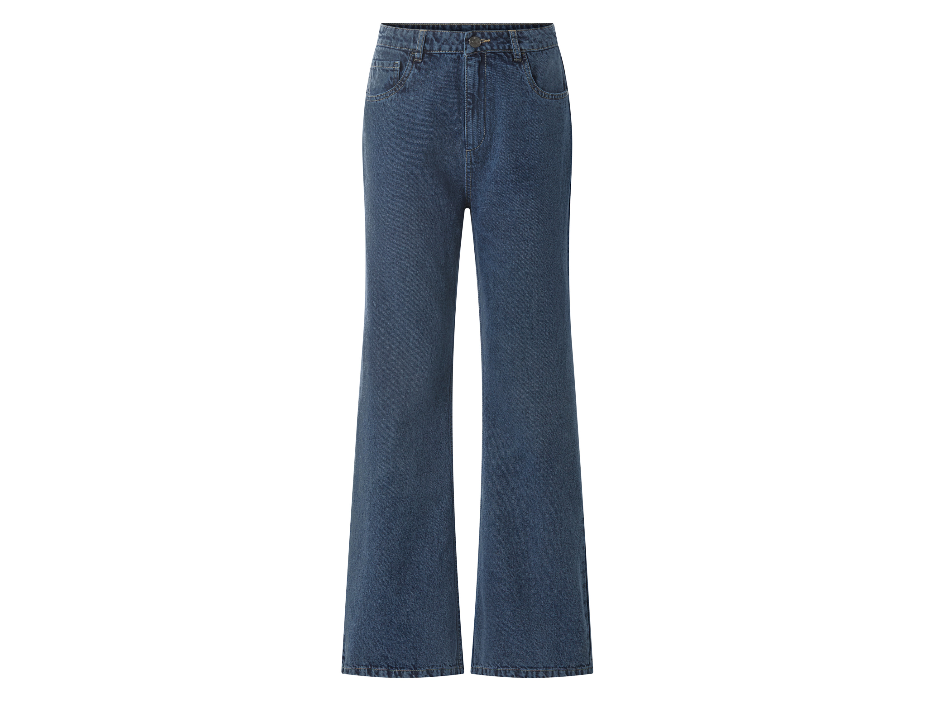 ESMARA KIDS Kinder Thermo-Jeans, Flare Fit (Blau, 140)