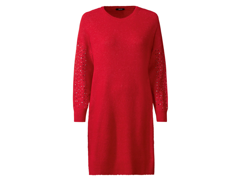 Gehe zu Vollbildansicht: esmara Damen Pulloverkleid, leger geschnitten - Bild 2