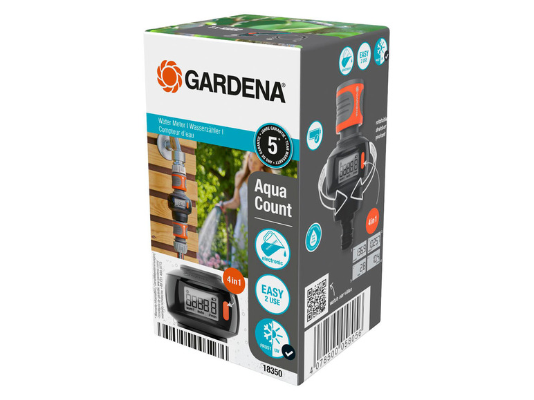 Gardena Wasserzähler mit Display »AquaCount«