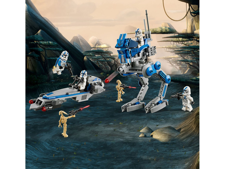 Gehe zu Vollbildansicht: LEGO® Star Wars 75280 »Clone Troopers™ der 501. Legion™« - Bild 3