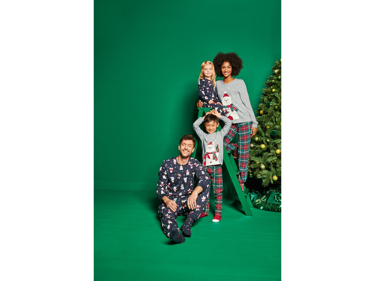 Gehe zu Vollbildansicht: LIVERGY® Herren Pyjama mit weihnachtlichen Motiven - Bild 16