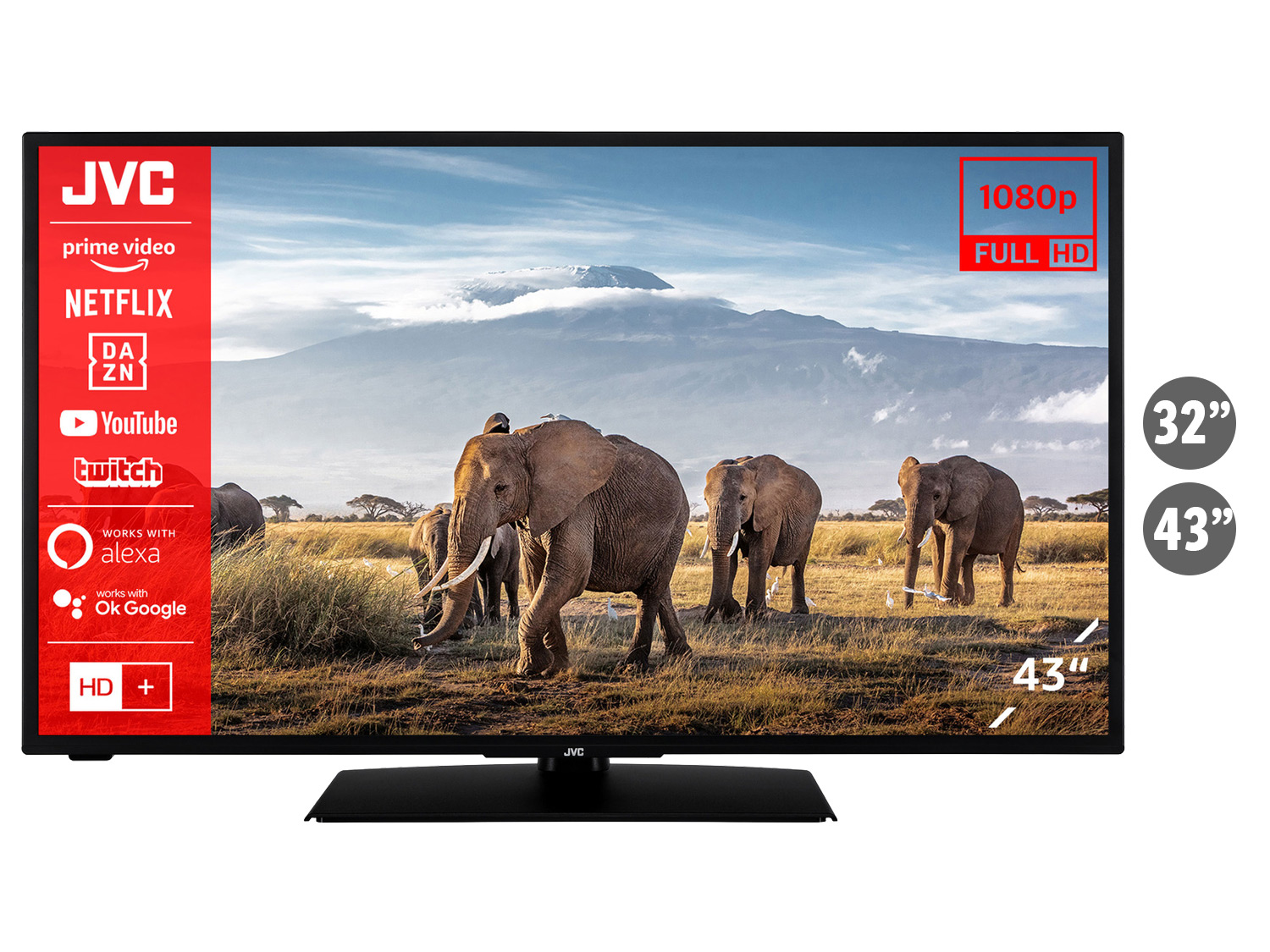 JVC Fernseher »LT-VF5156« Full HD Smart TV