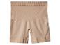Beige formende Shorts mit hoher Taille