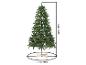 Künstlicher Weihnachtsbaum mit Maßen: ca. 180cm Höhe und 108cm Durchmesser.