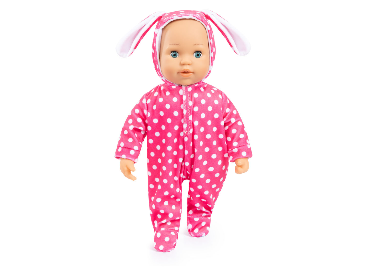 Rosa Babypuppe Mit Sommerkleid - 35 Cm Hartkörper Puppe Aus Spanien