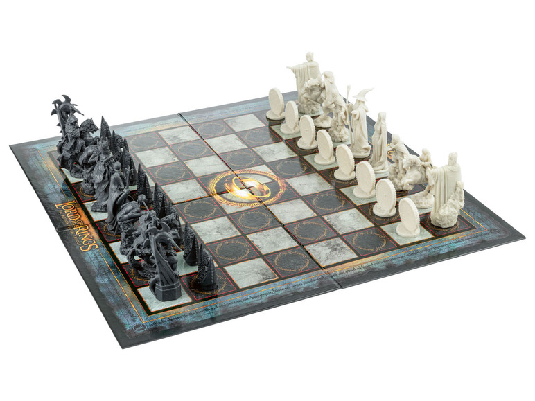 Gehe zu Vollbildansicht: The Noble Collection Schachspiel, klappbares Brett - Bild 16