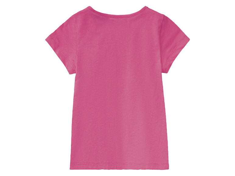 Gehe zu Vollbildansicht: lupilu® Kleinkinder Mädchen T-Shirts, 3 Stück, mit Print - Bild 9