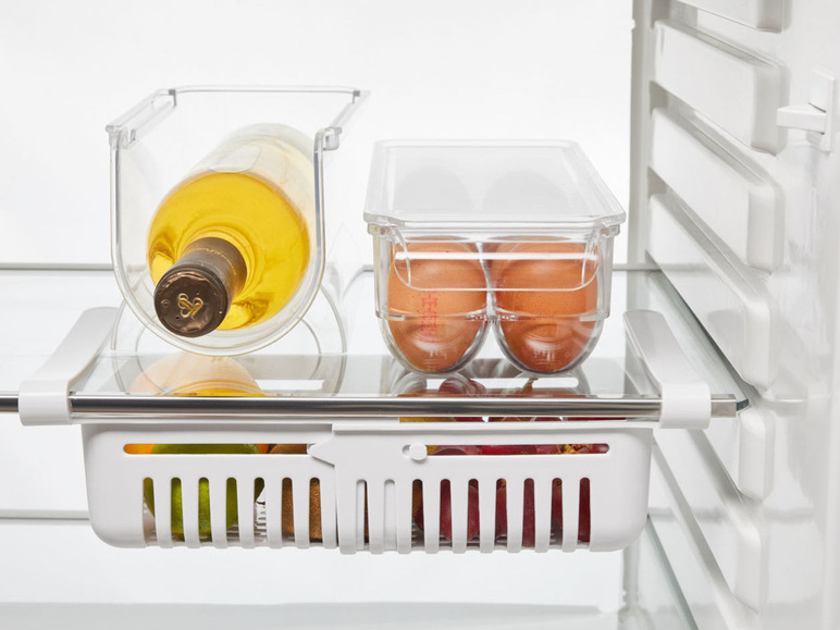 Gehe zu Vollbildansicht: ERNESTO® Kühlschrank-Aufbewahrungskorb / Eierhalter / Flaschenhalter - Bild 5