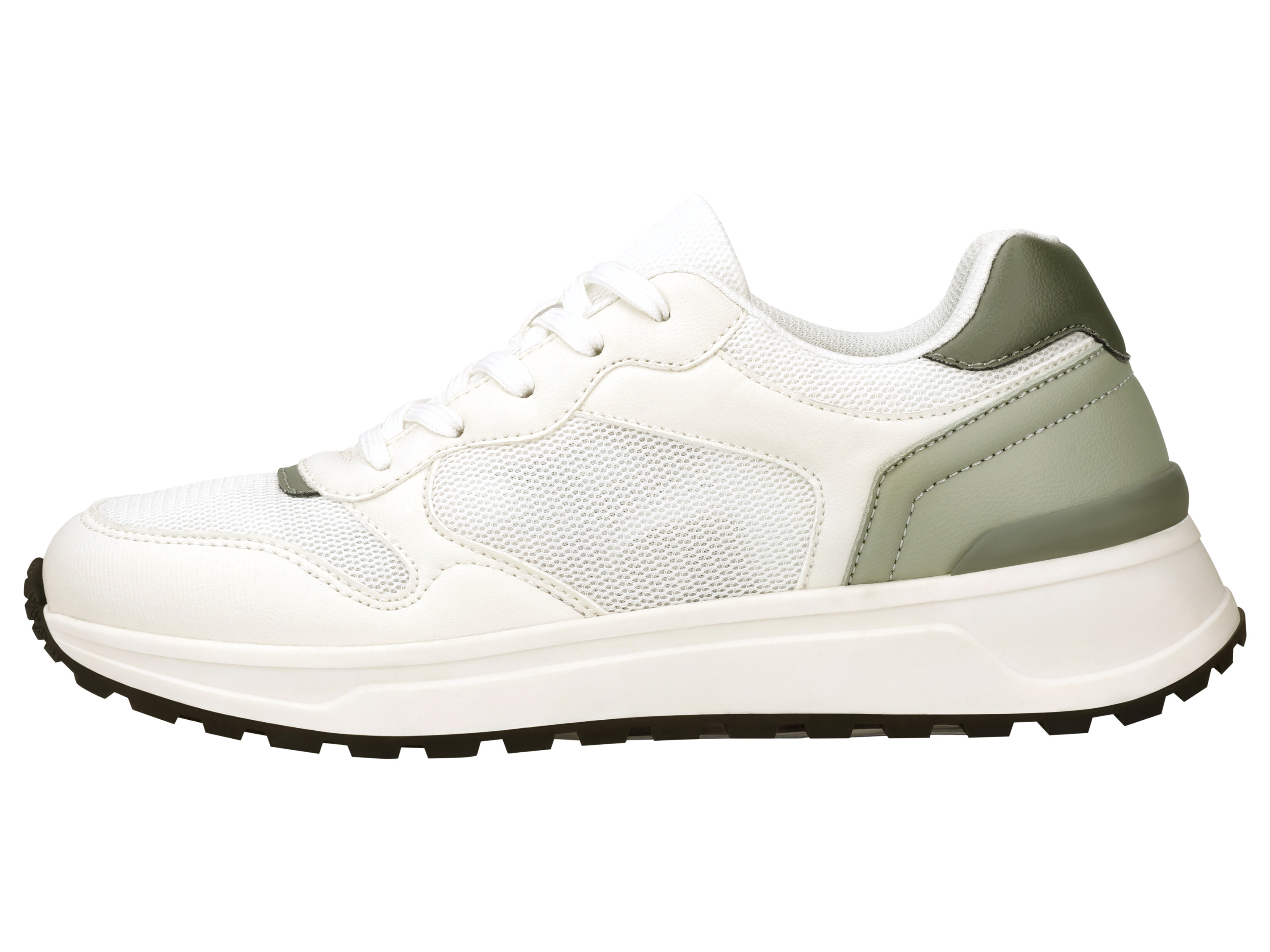 Thumbnail - esmara® Damen Sneaker (Weiß/Grün, 37)