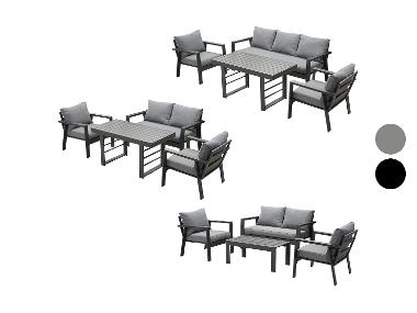 MeXo Gartenmöbel Lounge-Set »Neapel«, inkl. Polster