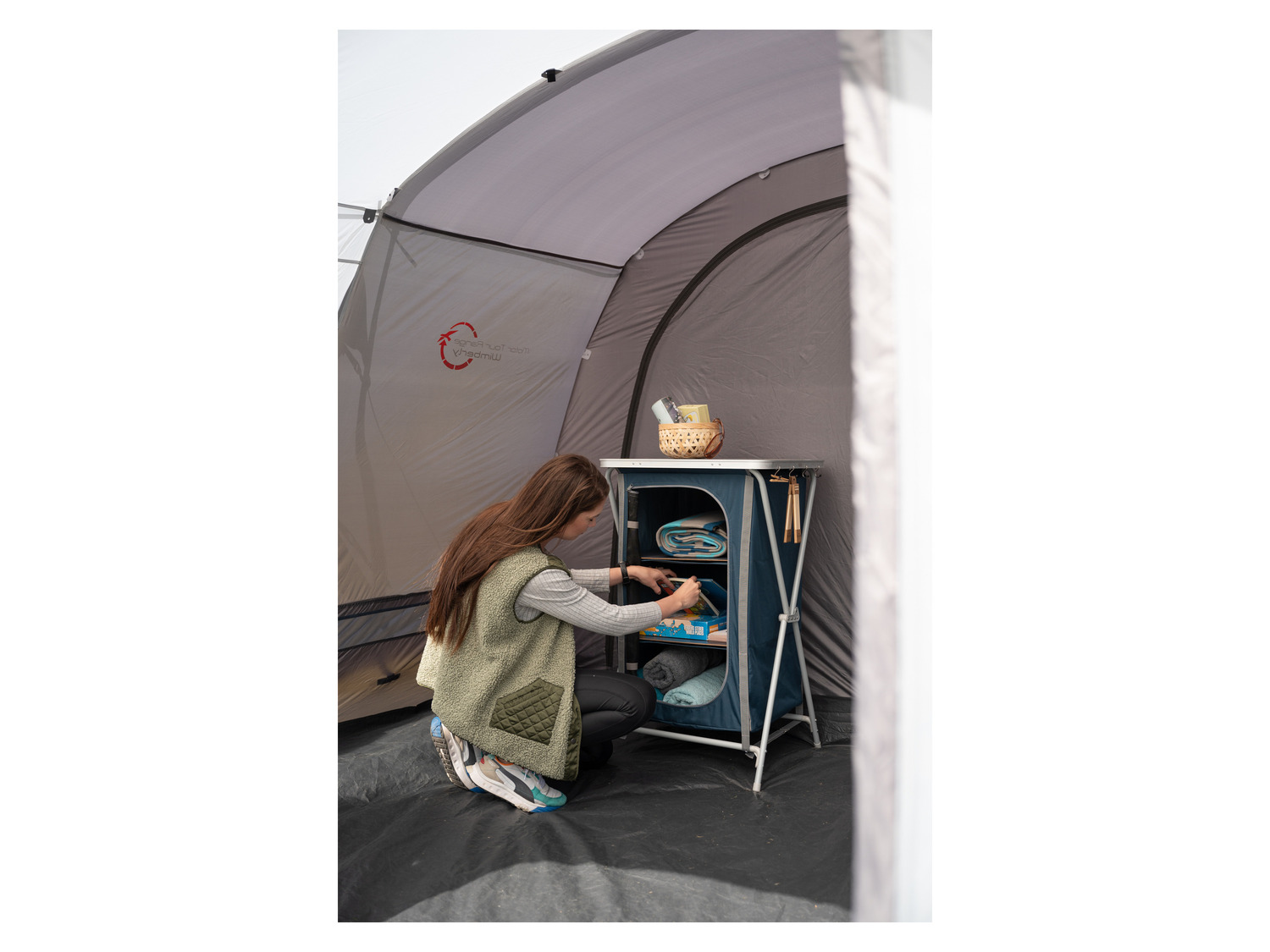 Verwunderlich Campingschrank Faltbar Lidl Bild