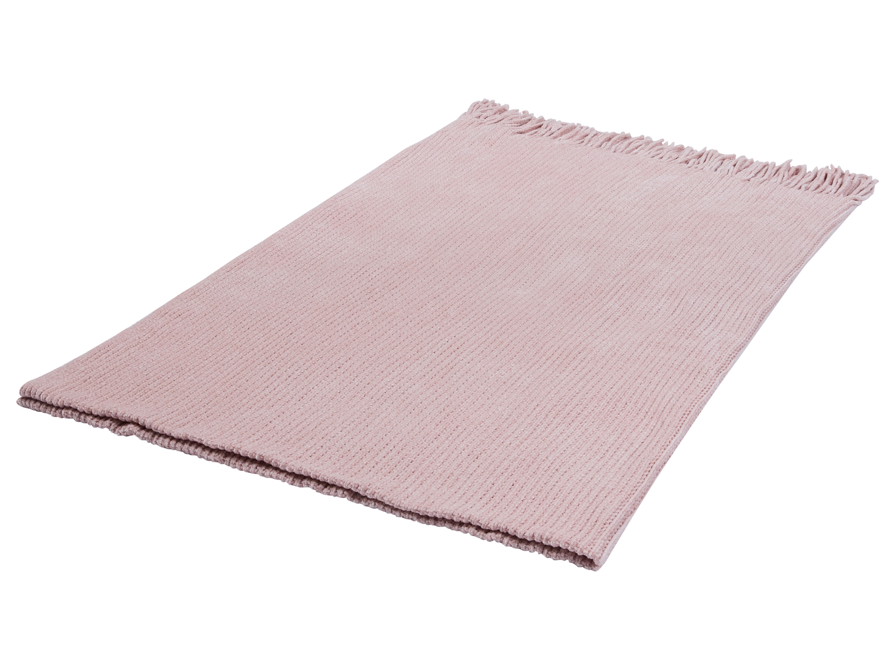 Thumbnail - LIVARNO home Chenille-Plaid (Rosa)