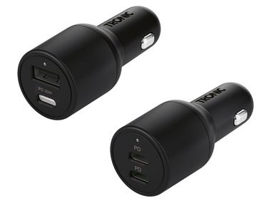 TRONIC® KfZ-Ladegerät »TCR36 A1« USB-A & USB-C, 2x USB-C