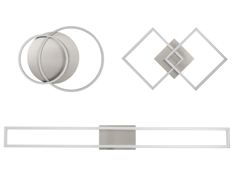 Gehe zu Vollbildansicht: LIVARNO home LED Wand/Deckenleuchte, geometrisch, dimmbar - Bild 1