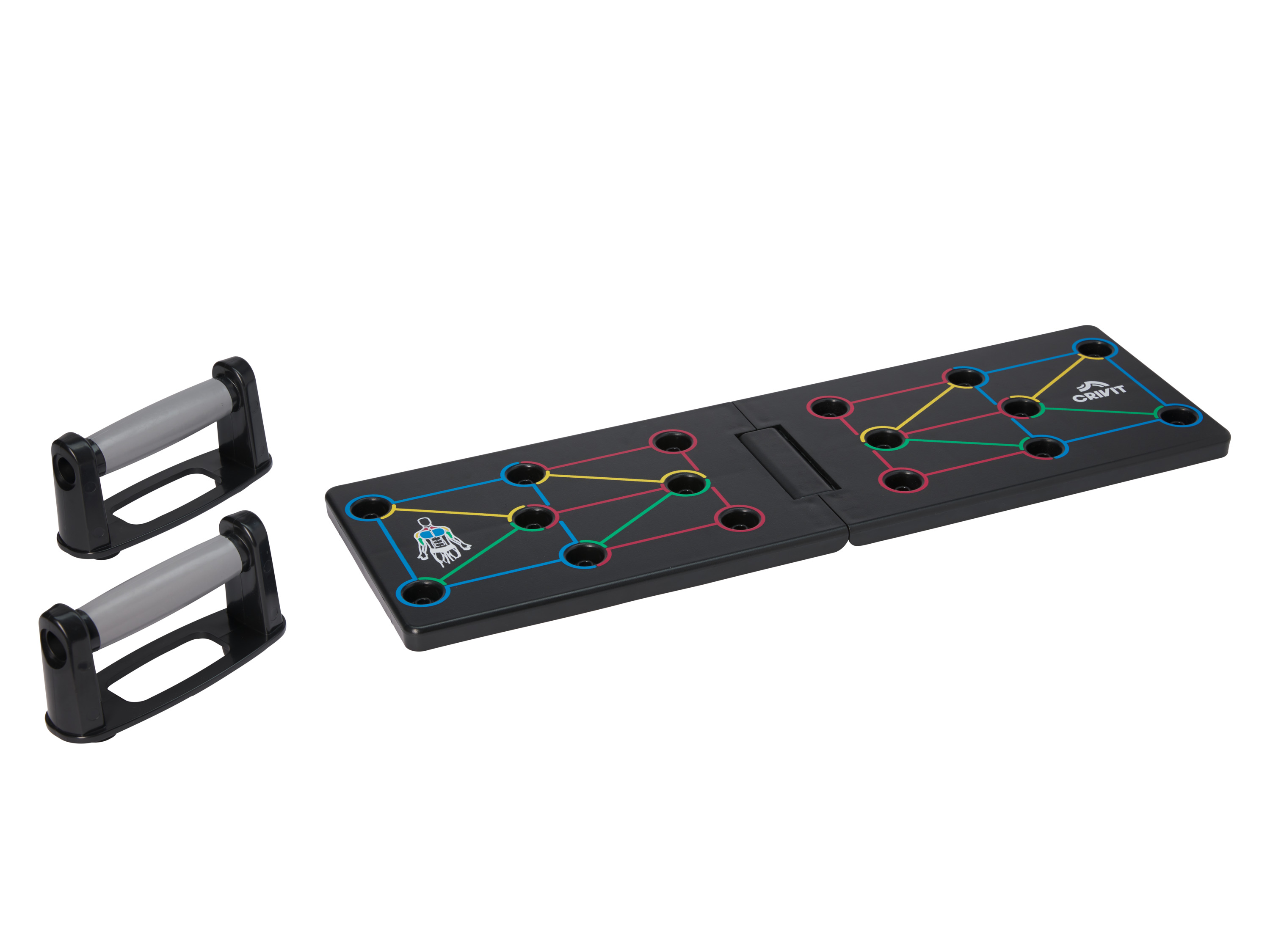 CRIVIT Push-up-Board / Kurzhantel-Set / Kettlebell - 7