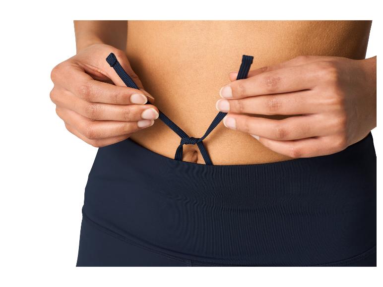 Damen Funktionstights, mit reflektierenden Deko-Elementen