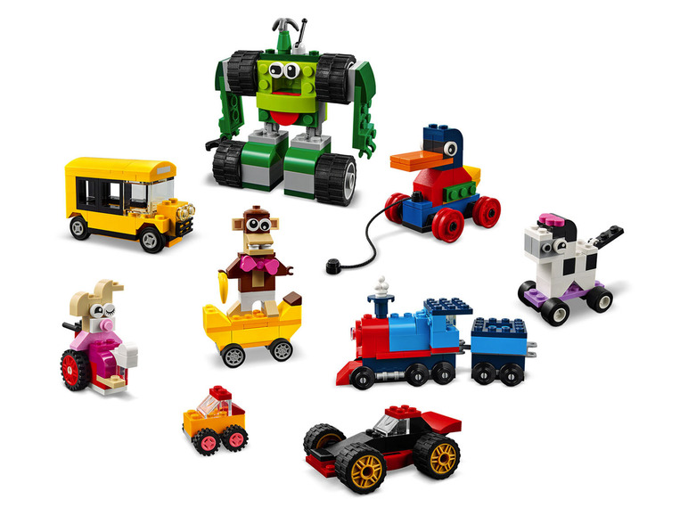 Gehe zu Vollbildansicht: LEGO® Classic 11014 »Steinebox mit Rädern« - Bild 3